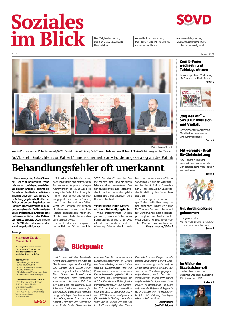 SoVD-Zeitung 03/2022 (Bremen)