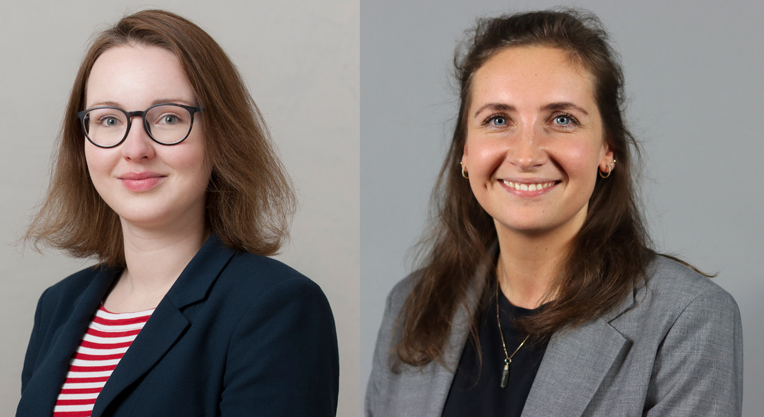 Die Referentinnen Josephine Klose und Diana Maleschewski (von links)